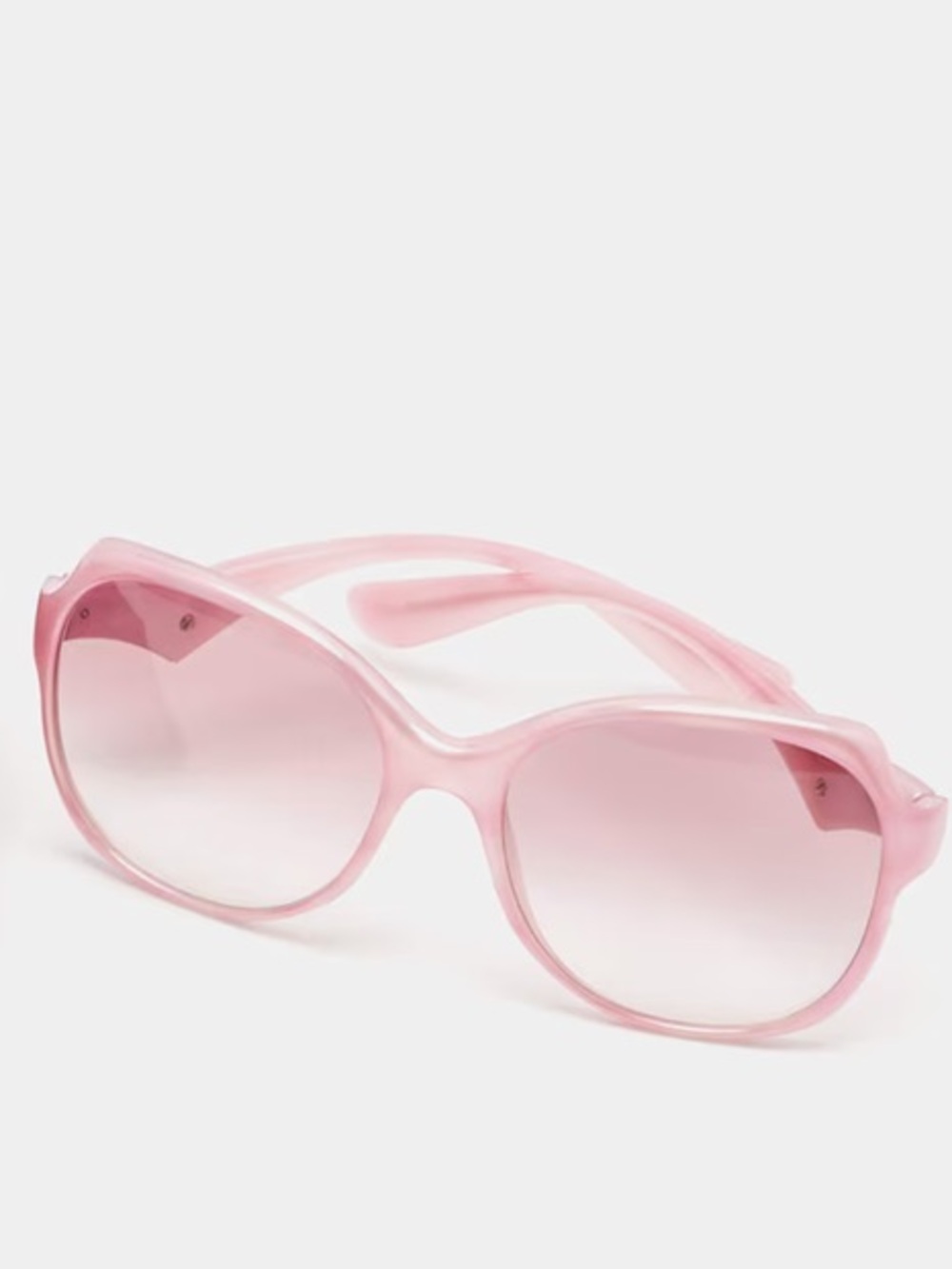 Dolce & Gabbana Pink Oversized Gradient Sunglasses